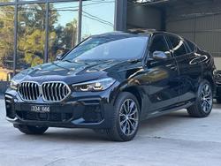 2022 BMW X6 xDrive40i M Sport G06 4X4 Constant Black Sapphire