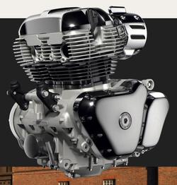 2025 Royal Enfield Classic 650 650 Twin Black