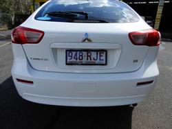 2010 Mitsubishi Lancer ES CJ MY11 White