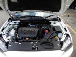 2010 Mitsubishi Lancer ES CJ MY11 White