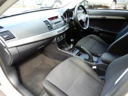 2010 Mitsubishi Lancer ES CJ MY11 White