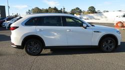 2024 Mazda CX-80 G40e Touring KL AWD Rhodium White
