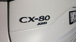 2024 Mazda CX-80 G40e Touring KL AWD Rhodium White