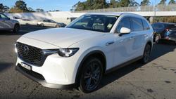 2024 Mazda CX-80 G40e Touring KL AWD Rhodium White