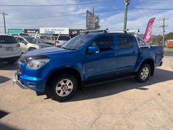 2014 Holden Colorado LT RG MY14 4X4 Dual Range Blue Mountain