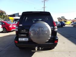 2004 Toyota Landcruiser Prado GXL GRJ120R 4X4 Constant Ebony