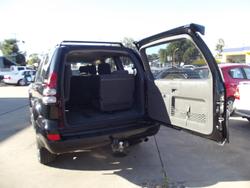 2004 Toyota Landcruiser Prado GXL GRJ120R 4X4 Constant Ebony