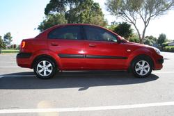 2008 Kia Rio EX JB MY07 Tropical Red