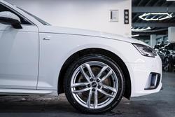 2019 Audi A4 35 TFSI S line B9 MY19 WHITE