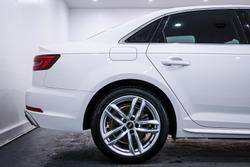2019 Audi A4 35 TFSI S line B9 MY19 WHITE