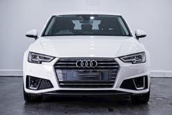 2019 Audi A4 35 TFSI S line B9 MY19 WHITE