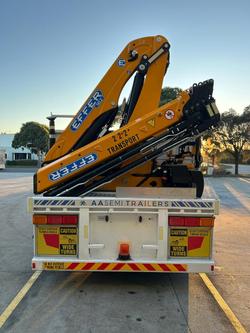 2016 Maxitrans St3 45' Semi Rear Mount Crane