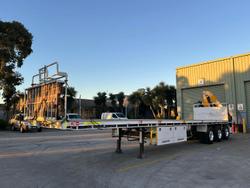 Maxitrans ST3 45' Semi Rear Mount Crane