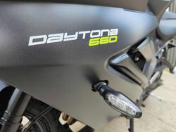 2025 TRIUMPH DAYTONA 660 LAMS ROAD GREY