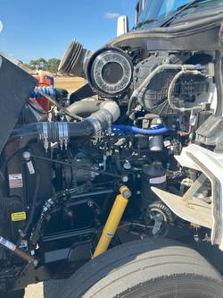 2021 Kenworth T410 SAR WHITE