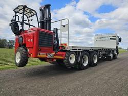 2025 Isuzu
Fyj Auto 8X4 With Moffett M5 Extra Reach