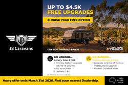 2025 JB Caravans 23'6 Dirt Road Xtreme Rear Club