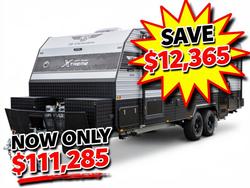 2025 JB Caravans 23'6 Dirt Road Xtreme Rear Club Save $12,365 Was $123,650