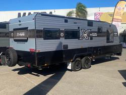 2025 JB Caravans 23'6 Dirt Road Xtreme Rear Club Save $12,365 Was $123,650