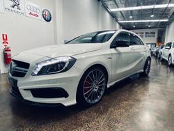 2015 Mercedes-Benz A-Class A45 AMG W176 Four Wheel Drive Cirrus White