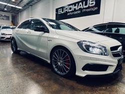2015 Mercedes-Benz A-Class A45 AMG W176 Four Wheel Drive Cirrus White