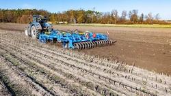 0 Farmet Triton Heavy 410Ps Combination Disc & Tyne Cultivator BLUE