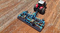 0 Farmet Softer Pro 800 Trailed Speed Disc BLUE