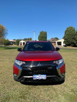 2021 Mitsubishi Outlander Black Edition ZL MY21 Red Diamond