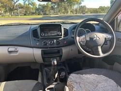 2014 Mitsubishi Triton GLX MN MY15 4X4 Dual Range White