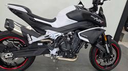 2024 CFMOTO NK SPORT NEBULA WHITE