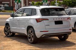 2025 SKODA Karoq 110TSI Sportline NU MY25 Moon White