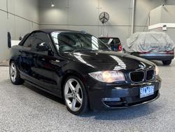 2010 BMW 1 Series 120i E88 MY10 Black