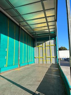 2019 Maxitrans St2 Tandem 14 Pallet Sd Curtain Sider, 4.3M Tail Gate Green