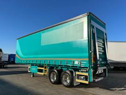 2019 Maxitrans St2 Tandem 14 Pallet Sd Curtain Sider, 4.3M Tail Gate Green