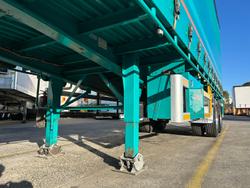 2019 Maxitrans St2 Tandem 14 Pallet Sd Curtain Sider, 4.3M Tail Gate Green