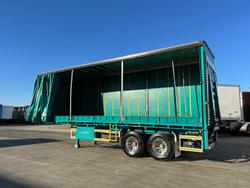 2019 Maxitrans St2 Tandem 14 Pallet Sd Curtain Sider, 4.3M Tail Gate