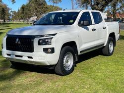 2024 Mitsubishi Triton GLX MV MY24 4X4 Dual Range White