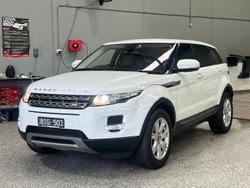 2013 Land Rover Range Rover Evoque TD4 Pure L538 MY13 4X4 Constant Fuji White