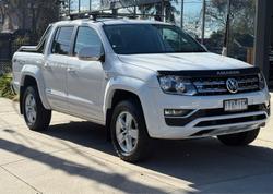 2021 Volkswagen Amarok TDI550 Sportline 2H MY21 4X4 Constant Candy White