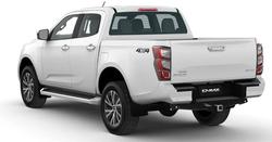 2025 ISUZU D-MAX LSU D-MAX MY24 4x4 CREW UTE LSU 3.0L AT Mineral White