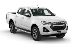 2025 ISUZU D-MAX LSU D-MAX MY24 4x4 CREW UTE LSU 3.0L AT Mineral White