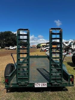 Custom Homemade Box Car Trailer