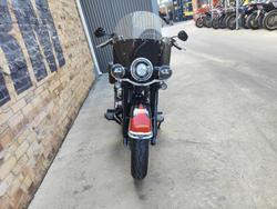 2025 HARLEY-DAVIDSON HERITAGE CLASSIC 117 (FLHC) ROAD WHISKEY FIRE/VIVID BLACK