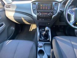 2017 Mitsubishi Triton GLS MQ MY17 4X4 Dual Range White