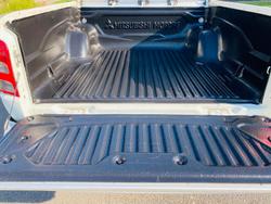 2017 Mitsubishi Triton GLS MQ MY17 4X4 Dual Range White