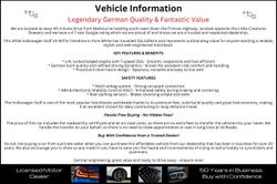 2016 Volkswagen Golf 92TSI Trendline 7 MY17 Pure White