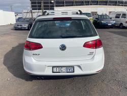 2016 Volkswagen Golf 92TSI Trendline 7 MY17 Pure White