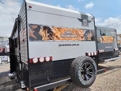 2024 JB Caravans Dirt Roader 20' Twin Bunk Family Van