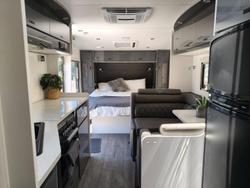 2023 JB Caravans Dirt Road Xtreme 20' Front Door