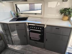 2023 JB Caravans Dirt Road Xtreme 20' Front Door